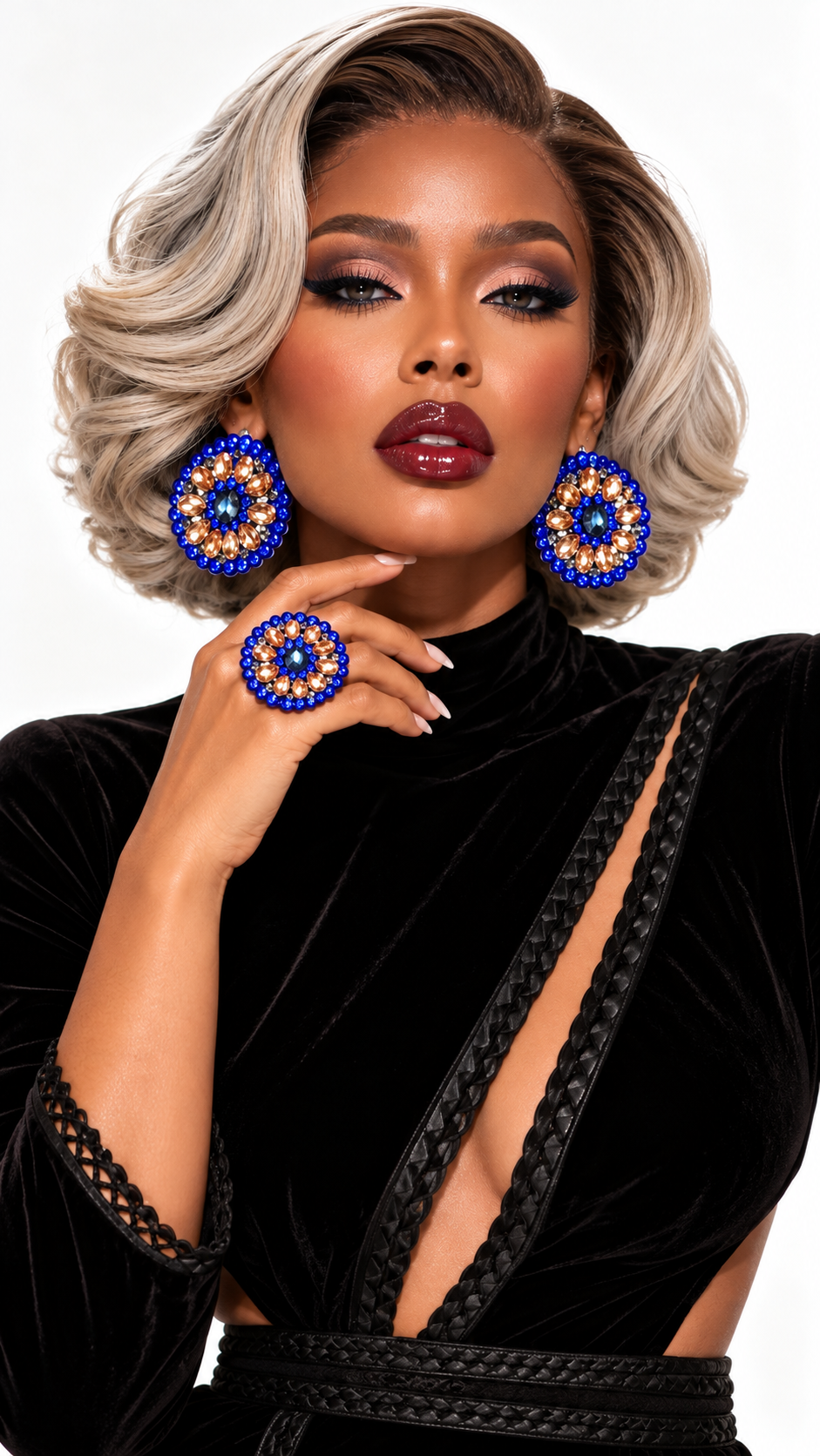 I AM FEARLESS — Earrings & Ring Set