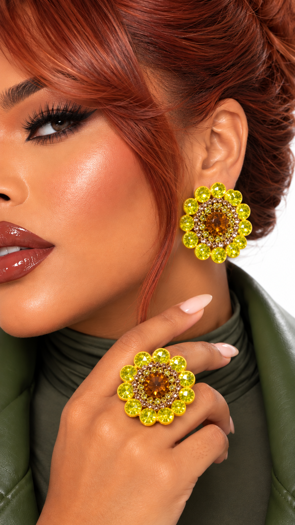 I AM GOLDEN — Earrings & Ring Set