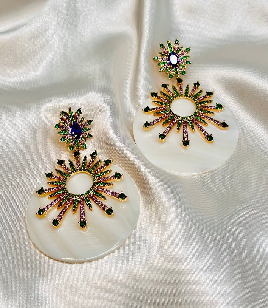 Exc Pearlshell earrings