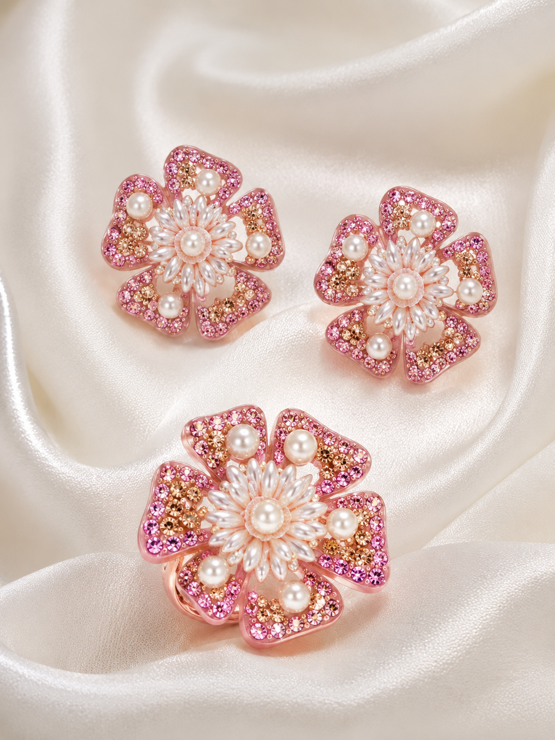 Blush Rosette  Set