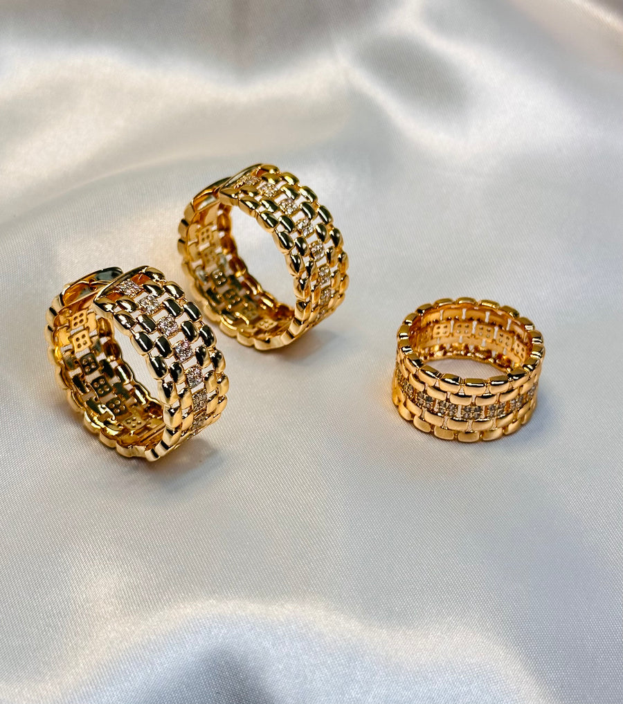 Exc 18k Hoops Set Size M