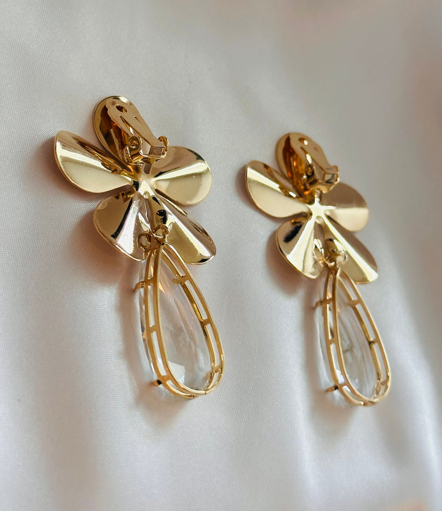 Exc Golden Flower Clip On Size L