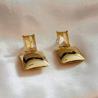 Exc Golden Puffs Earrings Size L